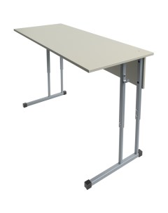Парта MET_Школа Стол 2 м 3 7 гр р серый серый new Nobrand