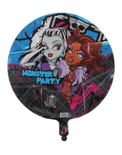 Monster High Набор фольгированных шаров Монстр Хай Вечеринка Монстров Mattel