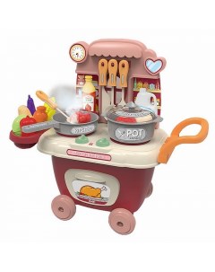 Игровой набор Кухня Taste Kitchen на колесиках розовый HW21020621 Pink Pituso