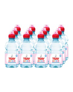 Вода питьевая минеральная детская столовая с рождения 0 5 л Тбау