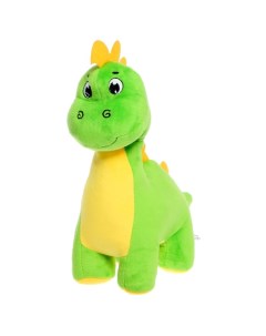 Мягкая игрушка Динозавр Дино цвет зеленый 33 см Прима тойс