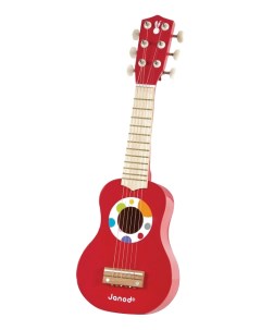 Музыкальный инструмент Гитара Confetti красная Janod