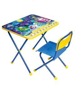 Комплект детской мебели КП 8 Математика в космосе со столом и стулом от 1 5 до 3 лет Nika