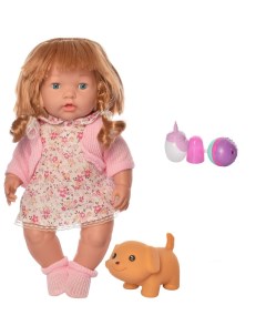 Пупс кукла Baby Ardana в платье и розовой кофточке с аксессуарами 40см WJ C0020 Jiangsu holly everlasting inc.