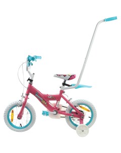Велосипед Summer parent handle 12 2021 One Size pink Huffy