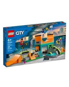 Конструктор City Уличный скейт парк 454 детали 60364 Lego
