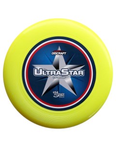 Диск Фрисби Ultra Star полноцветный желтый 175 гр Discraft