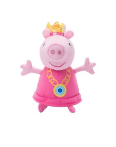 Мягкая игрушка Свинка Пеппа Пеппа принцесса 20 см Peppa pig