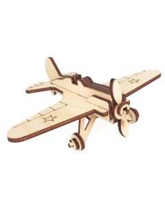 Деревянный конструктор Военный самолёт И 16 Altair