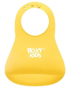 Нагрудник Roxy Kids мягкий желтый RB 402Y Roxy kids