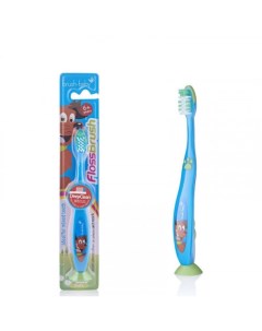 Зубная щётка Floss Brush с 6лет голубой Brush-baby