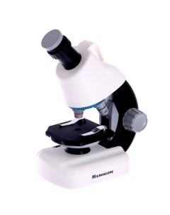 Микроскоп детский Набор биолога в чемодане кратность х40 х100 х640 подсветка белый Nobrand