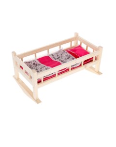 Деревянная кроватка качалка для кукол 11 mimoplay 3080 Ип ясюкевич