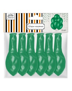 Воздушные шары Friend birthday зеленый перламутр 30 см 6 шт Fiolento