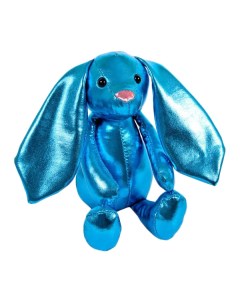 Мягкая игрушка Кролик цвет синий 16 см Abtoys