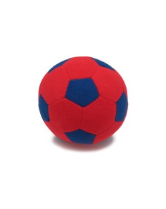 Детский мяч F 100 RB Мяч мягкий цвет красно синий 23 см Magic bear toys