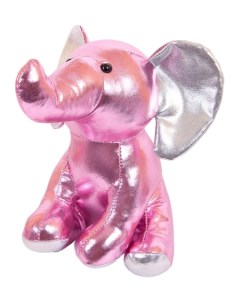 Мягкая игрушка Слон цвет розовый 16 см Abtoys