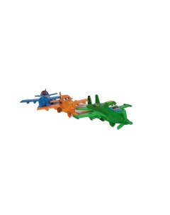 Самолеты с глазками инерционные в наборе 3 шт Msn toys