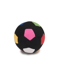 F 100 BlackMlt Мяч мягкий цвет черный мульти 23 см Magic bear toys