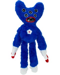 Мягкая игрушка Huggy Wuggy Killy Willy Multiple Eyes синяя 45 см Kids choice