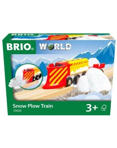 Набор для железной дороги Снегоуборочный поезд с грузом 5 эл 33606 Brio