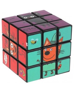 Логическая игра Три Кота кубик 3х3 с картинками ТМ ZY896242 R1 Играем вместе
