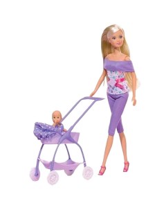 Кукла Штеффи с ребенком 29 см Simba