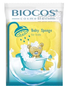 Губка для тела Baby Sponge для детей 1 шт Biocos