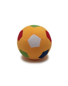 Детский мяч F 100 YMlt Мяч мягкий цвет желтый 23 см Magic bear toys