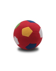 F 100 RMlt Мяч мягкий цвет красный мультиколор 23 см Magic bear toys