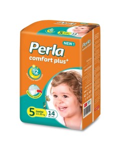 Подгузники PERLA CP ECO BABY JUNIOR 14 шт 11 25 кг Perla baby