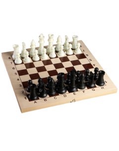 Фигуры шахматные пластиковые король h 11 см пешка 5 4 см 4339340 Nobrand