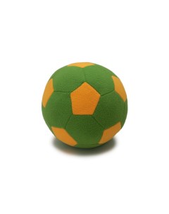 Детский мяч F 100 LGY Мяч мягкий цвет светло зеленый желтый 23 см Magic bear toys
