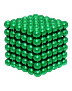 Магнитная головоломка зеленый 216 шариков 5 мм Magnetic cube
