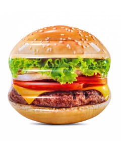 Надувной матрас hamburger island 58780 145х142см Intex