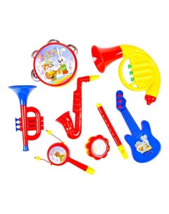 Набор музыкальных инструментов веселый оркестр для малышей 8 предметов d 00021 899b 5 Abtoys