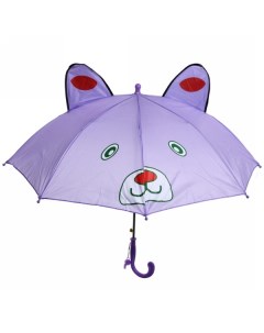 Зонт детский Ушастики 371 042 5 фиолетовый Д 90см полуавтомат Ultramarine