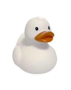 Игрушка для ванны сувенир Белая уточка 1303 Funny ducks
