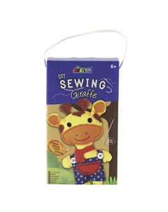 Набор для шитья детский мягкая игрушка Жираф 25 см Avenir