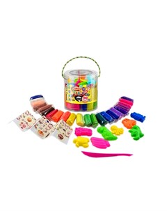 Набор креативного творчества Тесто для лепки 22 цвета TMD 01 01 Danko toys