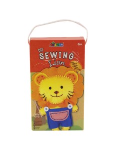 Набор для шитья детский мягкая игрушка Лев 22 см Avenir