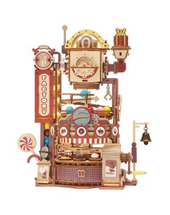 Конструктор серпантин Шоколадная Фабрика Marble Chocolate Factory Robotime