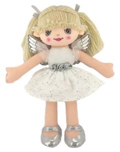 Кукла Балерина мягконабиваная Белая 30 см Sandeer toys