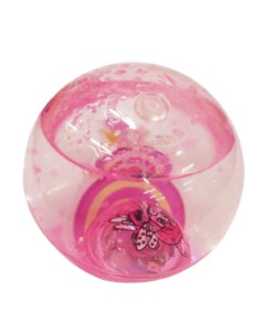 Мяч попрыгун 6 5 см розовый Bonne fee