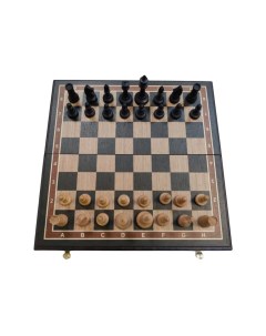 Шахматы турнирные с утяжелением черное дерево дуб nch54 Lavochkashop
