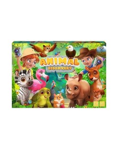 Настольная развлекательная игра Animal Discovery Danko toys