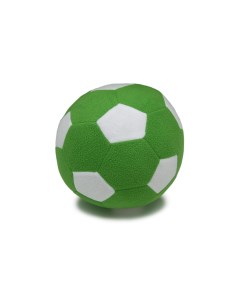 Детский мяч F 100 LGW Мяч мягкий цвет светло зеленый белый 23 см Magic bear toys