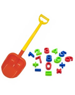 Игрушки для песочницы Детская лопатка Песочный набор Арифметика 16 10292 40 0015 Zebratoys