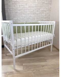 Кровать детская Колибри Мини ЛК белый Промтекс