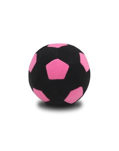 F 100 BlackP Мяч мягкий цвет черный розовый 23 см Magic bear toys